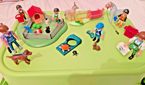 Playmobil petting zoo - zoo, animals