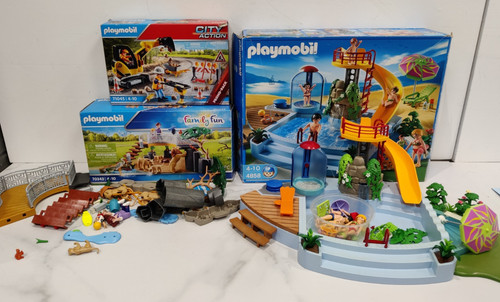 Playmobil 4858 summer fun - playmobil, pool