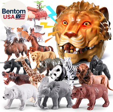 Safari Animals Playset, 41Pcs