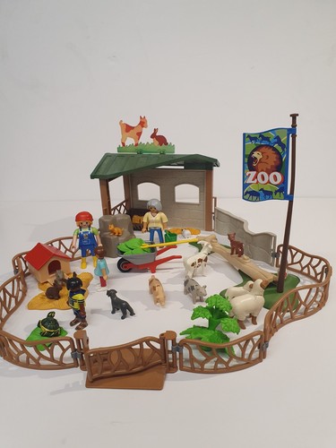 Playmobil petting zoo farm - playmobil, zoo/farm