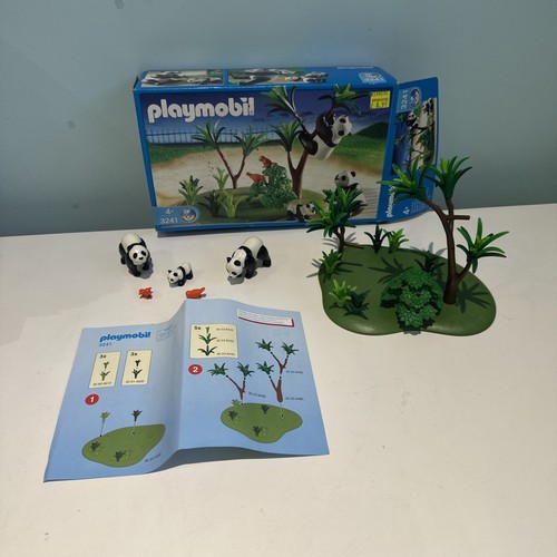 Playmobil box 3241 panda - box,