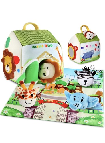 Montessori baby toys soft - montessori, zoo