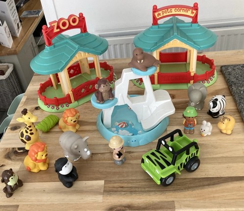 Elc happyland zoo playset - zoo,