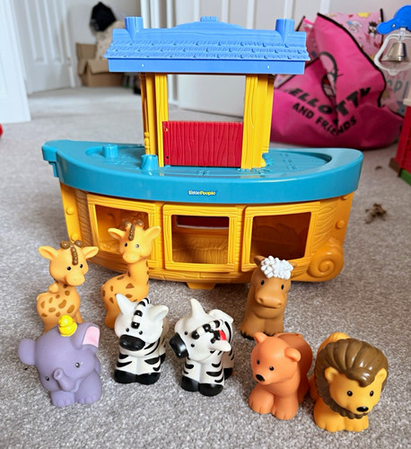 Little people toy boat - little, boat/ark