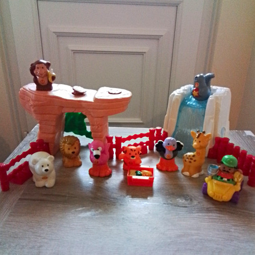 Fisher price little people - people, zoo