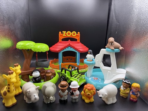 Elc happyland zoo playset - zoo,