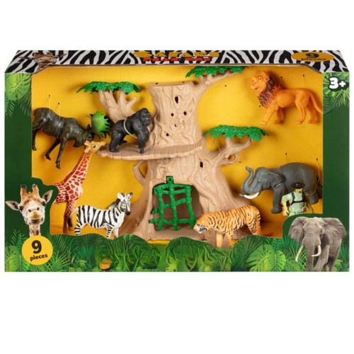 Safari playset pack zoo - pack, of
