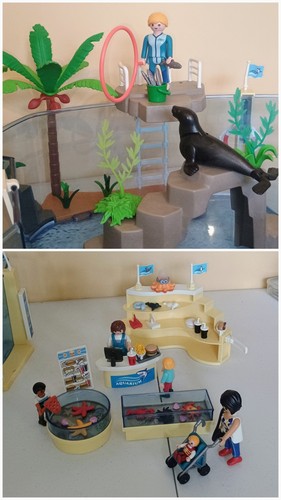 Playmobil 9060 9061 aquarium - playmobil,