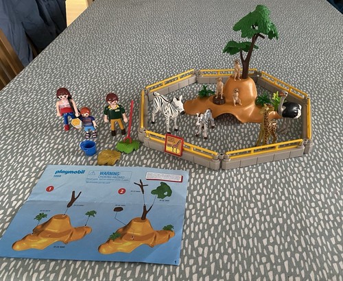 Playmobil 5968 wild animal zoo - playmobil,