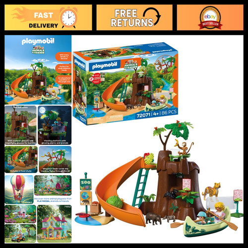 Jungle adventure playset with - adventure,
