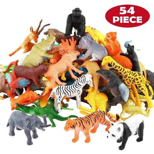 Pcs wild zoo animals mini - zoo,