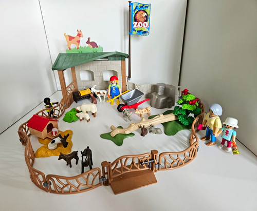 Playmobil petting zoo - petting,