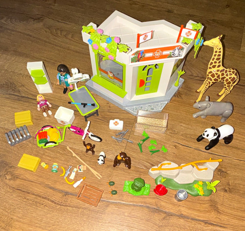 Playmobil 70900 zoo vet - playmobil,