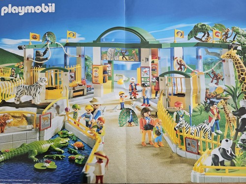 Vintage playmobil family - , zoo