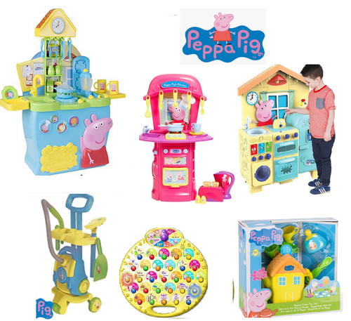 Peppa pig playsets toys - pig, toys-