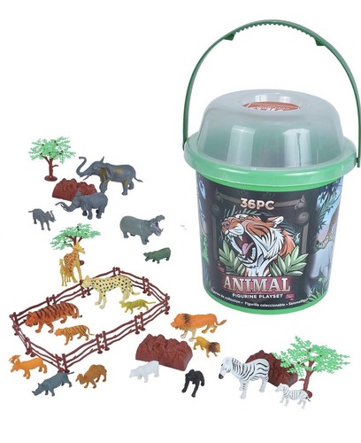 Large animal figure playset - large,