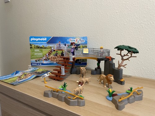 Playmobil 70343 lion enclosure - 70343,